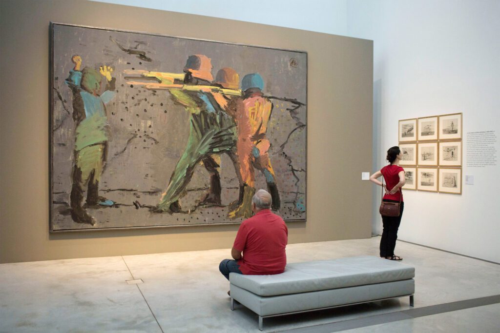 Le Déserteur (B. Vian), « L’exécution » (M. Lüpertz) : scandales autour de l’armée 6 31JPLOUVRE3 superJumbo