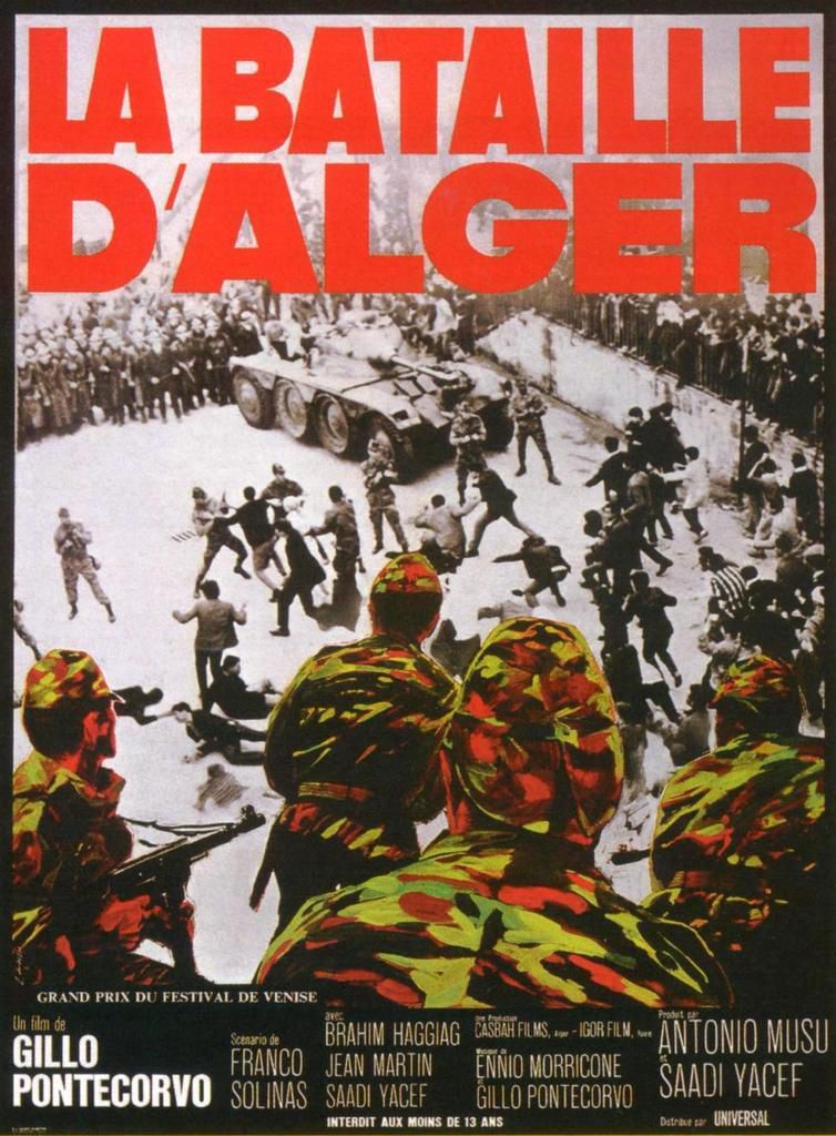 La guerre d’Algérie dérange toujours. La bataille d’Alger (G.Pontecorvo), « Grand tableau antifasciste » (J. J. Lebel), entre fiction et réalité. 4 4 bis Bataille alger