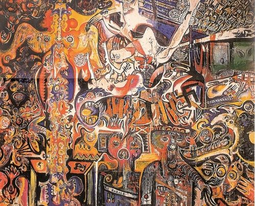 La guerre d’Algérie dérange toujours. La bataille d’Alger (G.Pontecorvo), « Grand tableau antifasciste » (J. J. Lebel), entre fiction et réalité. 8 Le grand tableau antifasciste collectif