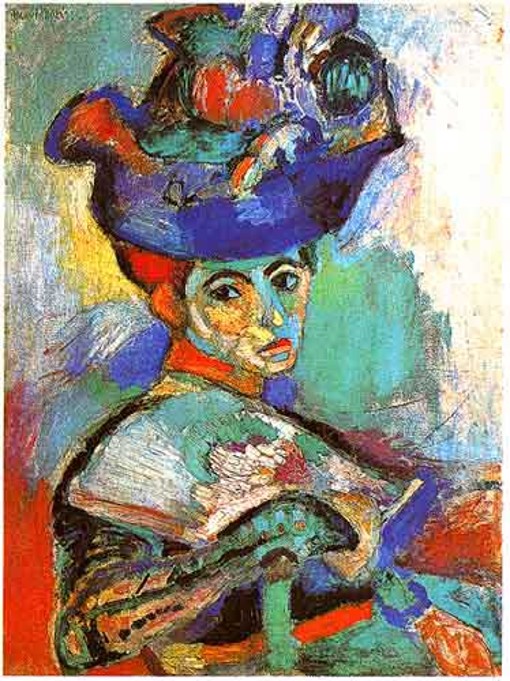 Matisse la femme au chapeau 1905