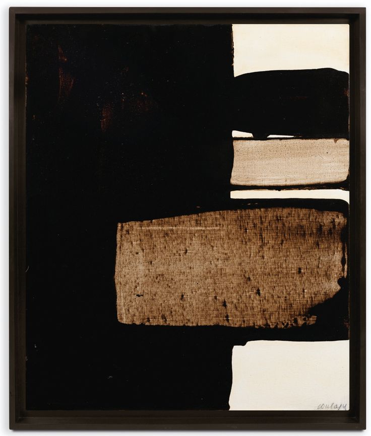 PIERRE SOULAGES PEINTURE 73 X 60 CM 15 SEPTEMBRE 1975 Modernites 2020 Sothebys