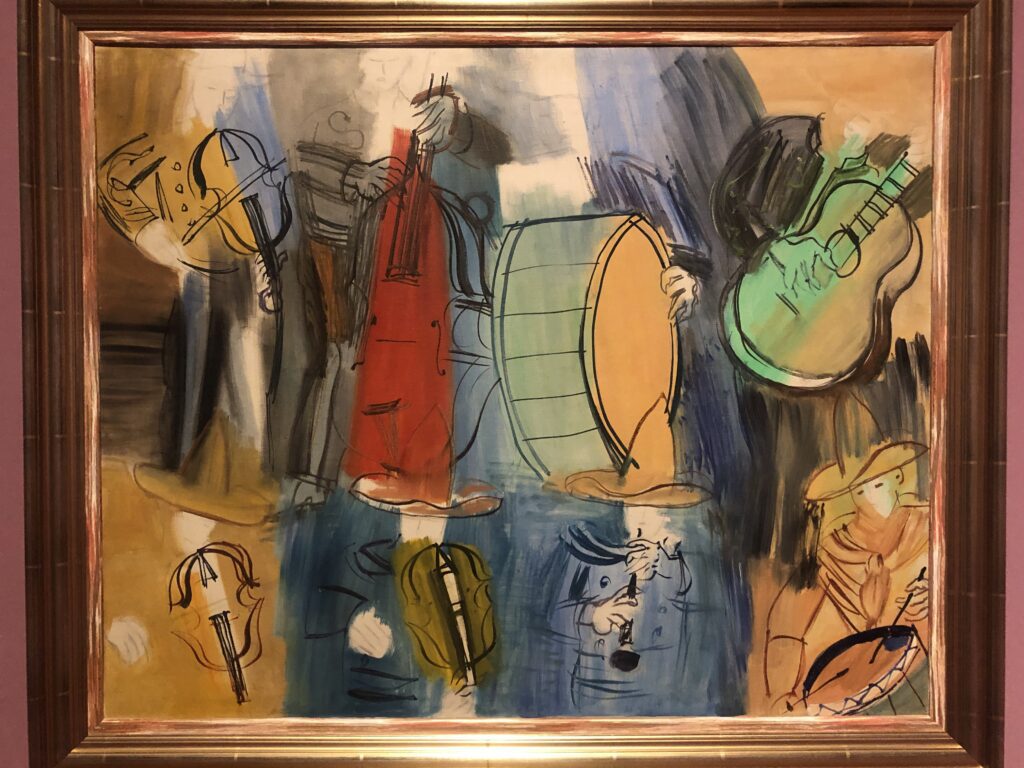 Raoul Dufy les musiciens mexicains vers 1951