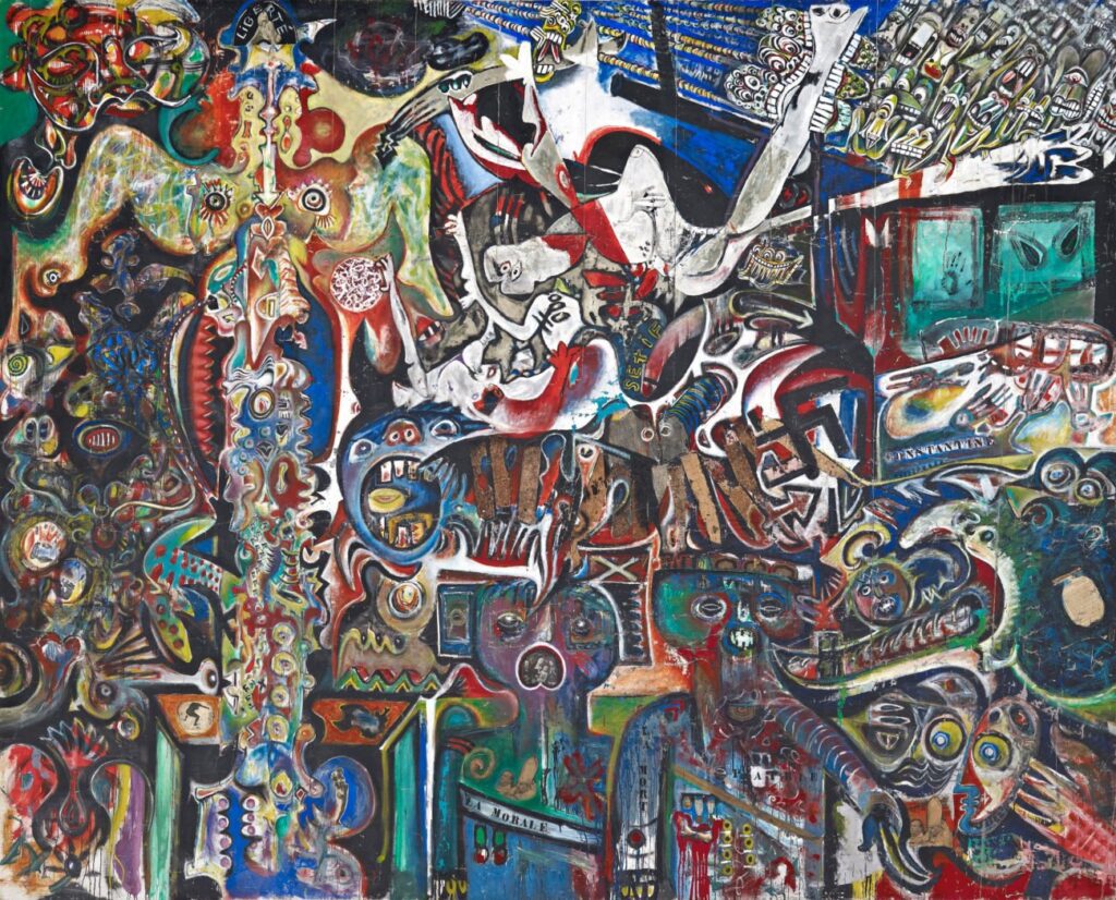 La guerre d’Algérie dérange toujours. La bataille d’Alger (G.Pontecorvo), « Grand tableau antifasciste » (J. J. Lebel), entre fiction et réalité. 9 grand tableau ok 1300x1048 1