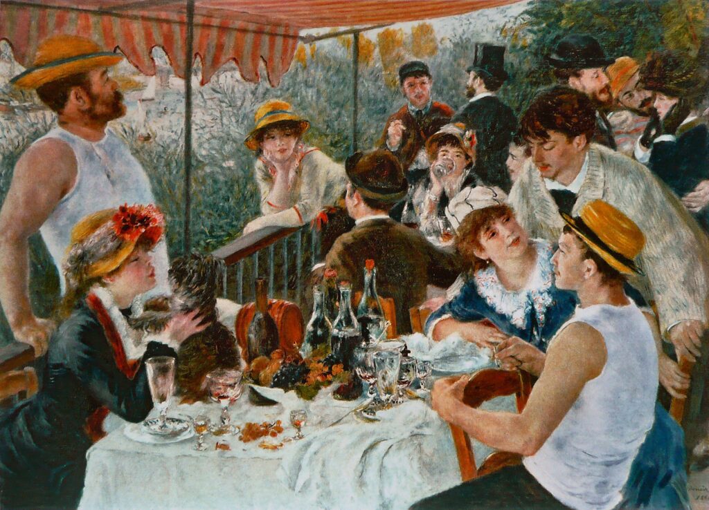 Pierre Auguste Renoir Le Dejeuner des canotiers
