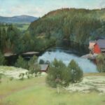 exposition pekka halonen au petit palais pekka halonen scierie myllykyla 1899 1024x834 1