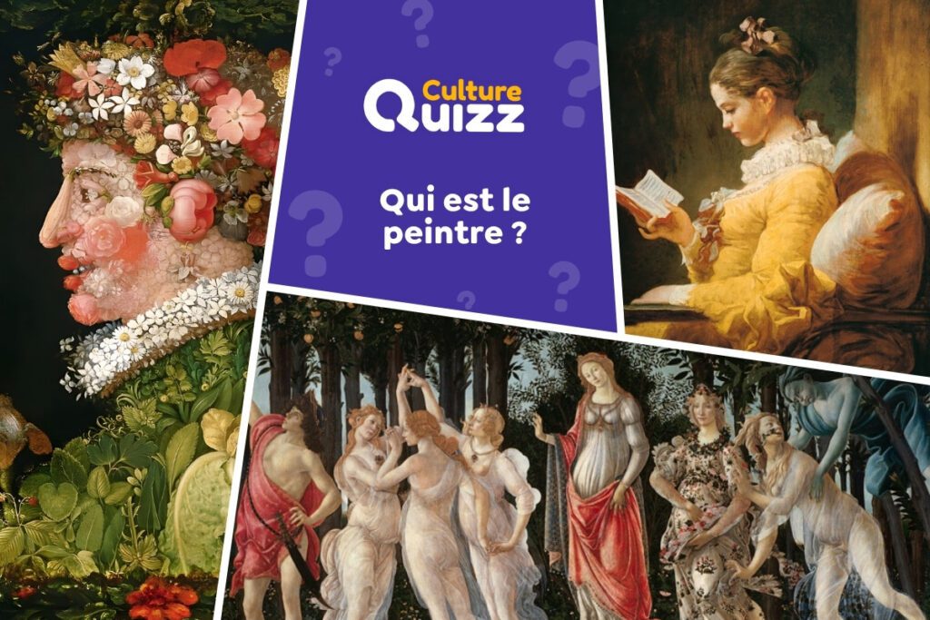 Quizz culturel, défi par équipe 6 Quiz peintres 6