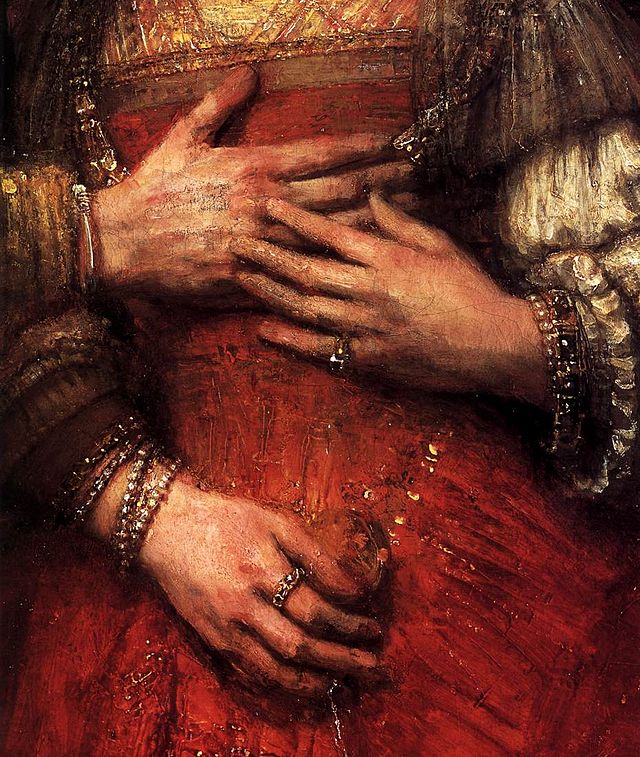 The Jewish Bride detail