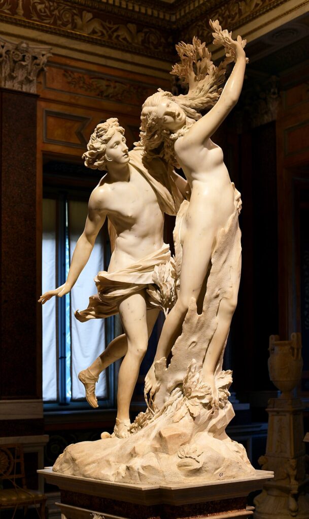 L’amour passion à l’époque baroque : aimer, posséder, transgresser 6 Apollo and Daphne Bernini cropped