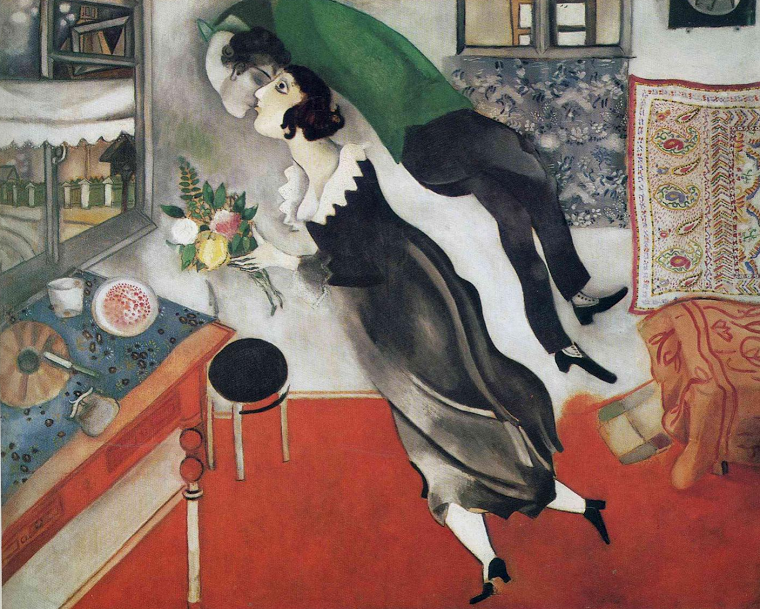 Comment la Peinture parle d'amour 10 Chagall Lanniversaire 1915