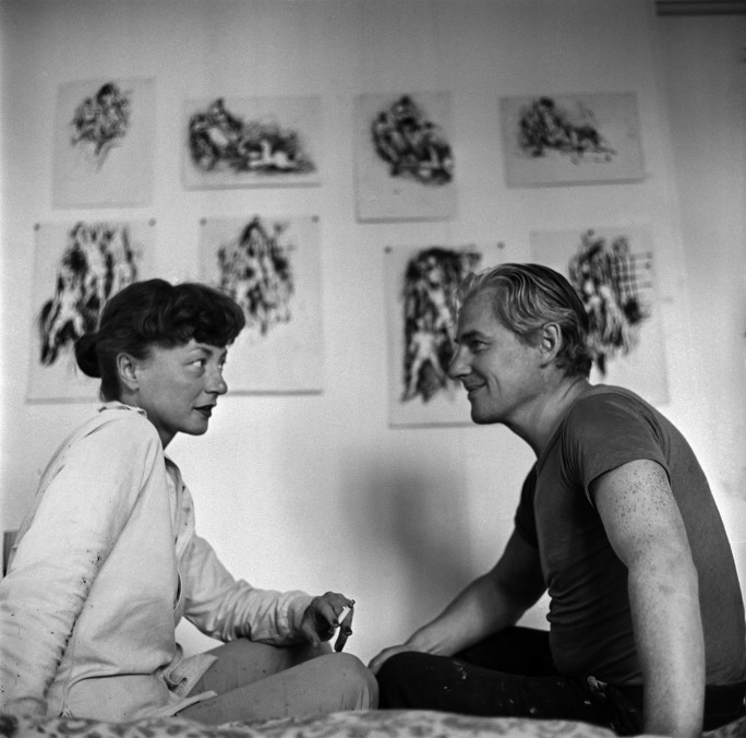 AIMER, CRÉER, S’AFFRONTER : LES COUPLES D’ARTISTES DANS L’HISTOIRE DE L’ART 12 Elaine William de Kooning