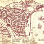 NICE PLAN DE NICE GRAVURE 1624