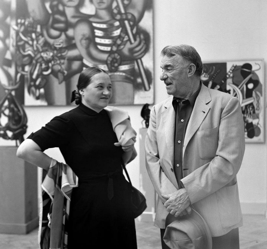 AIMER, CRÉER, S’AFFRONTER : LES COUPLES D’ARTISTES DANS L’HISTOIRE DE L’ART 8 Nadia Fernand Leger