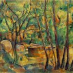 Paul Cezanne Meule et citerne en sous bois