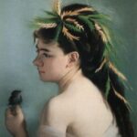 gonzales eva le moineau 1869 1870 aware women artist artistes femmes