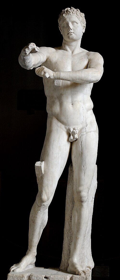 Cycle "Les Sagas de l'Art" 2 : Le miroir du Corps 1 Apoxyomenos Pio Clementino Inv1185