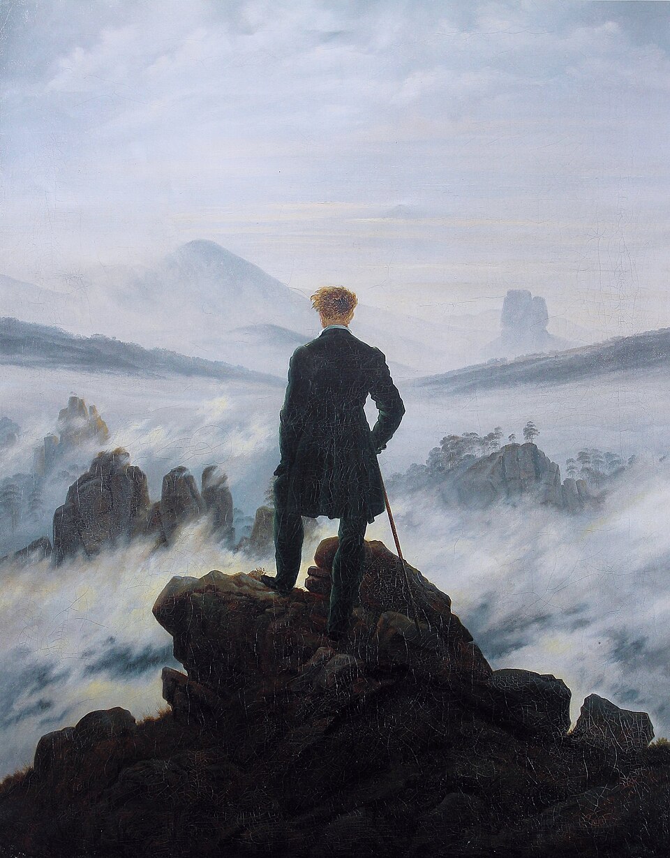 Cycle "Les Sagas de l'Art" 3 : La Révolte de la Modernité (Le XIXe siècle) 1 Caspar David Friedrich Wanderer above the sea of fog