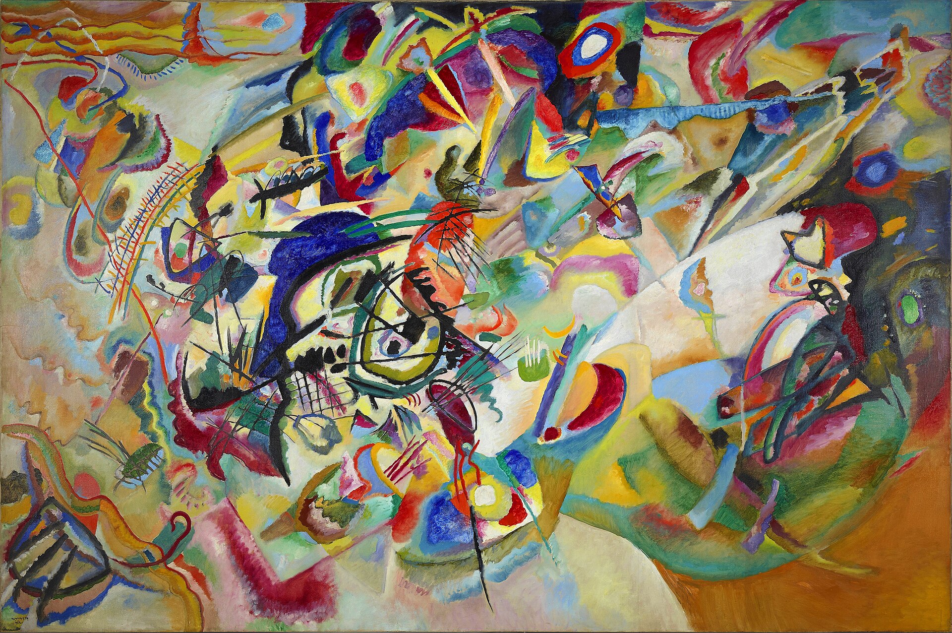 Cycle "Les Sagas de l'Art" 4 : Le Grand Éclatement (Le XXe siècle) 1 Composition VII Wassily Kandinsky GAC